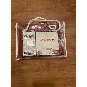 Oklahoma University Sooners 1pc Valance Curtain Topper Multi-Color